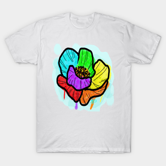 watercolor rainbow